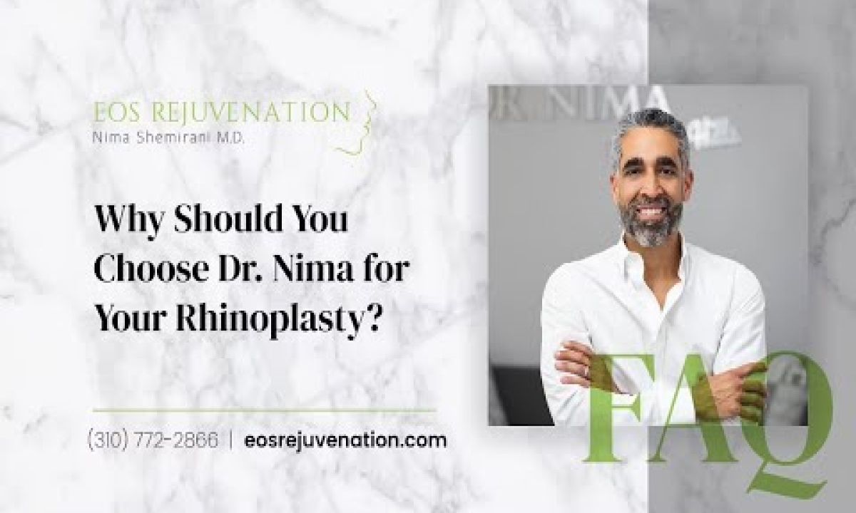 Dr. Nima specializing in rhinoplasty information.