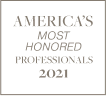 America's Most Honored Professionals 2021 logo